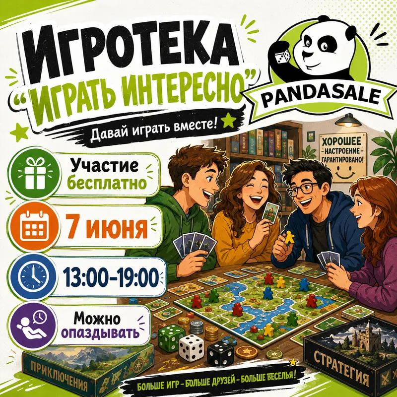 Игротека Играть Интересно! — 7 июня 2026 г.