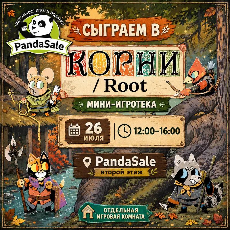 Играем В Корни / Root — 26 июля 2026 г.